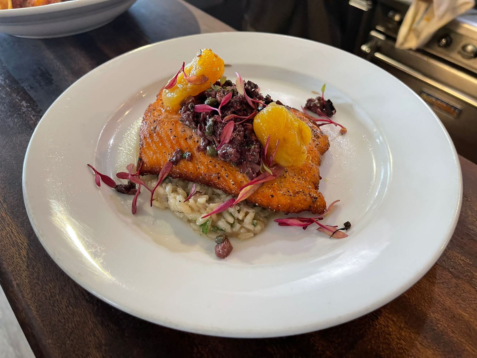 Salmon with citrus